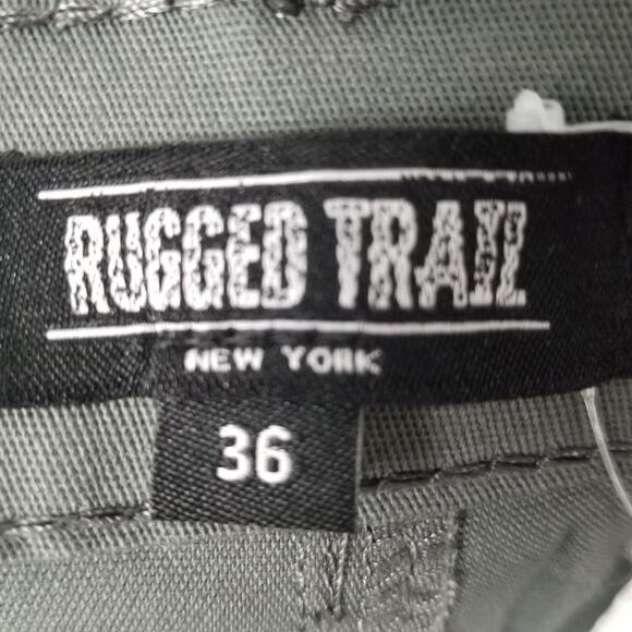 Rugged Trail Cargo Shorts Mens 36 Stretch Belted Outdoor Utility Summer Pockets - Picture 13 of 13